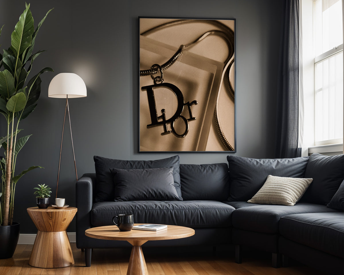 Charm in Gold wall art alternate product image