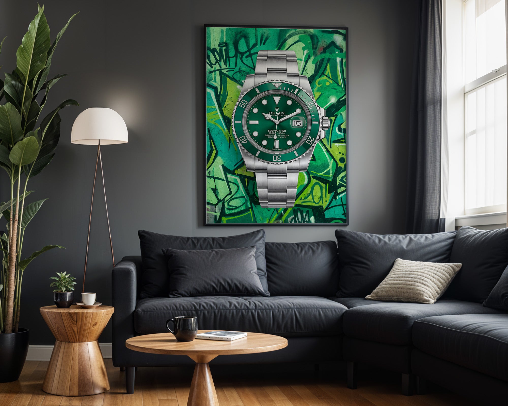 Rolex Submariner Green Graffiti