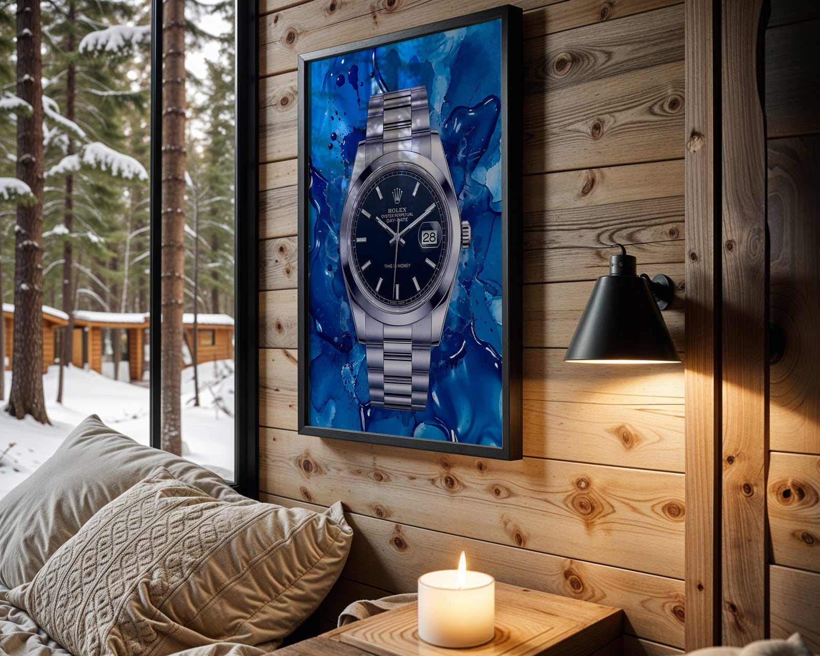 Rolex Day Date Blue