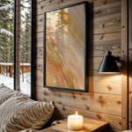 Champagne Gold Wave Marble - Wall View