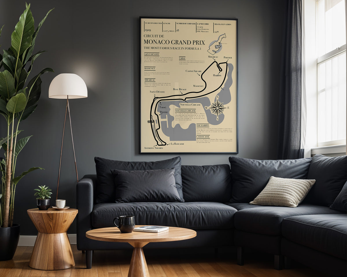 Monaco Grand Prix Classic - Alt Wall View