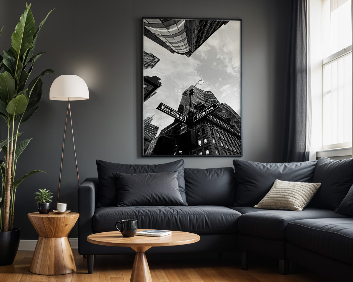 Fifth Avenue NYC wall art alternate product image