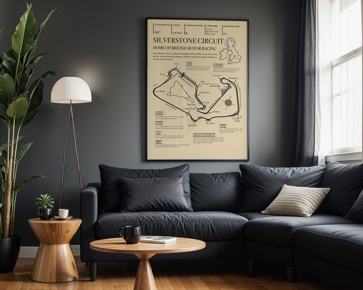 Silverstone Circuit Classic - Alt Wall View