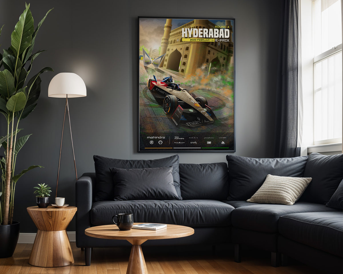 Hyderabad E-Prix Round 4 - Wall View