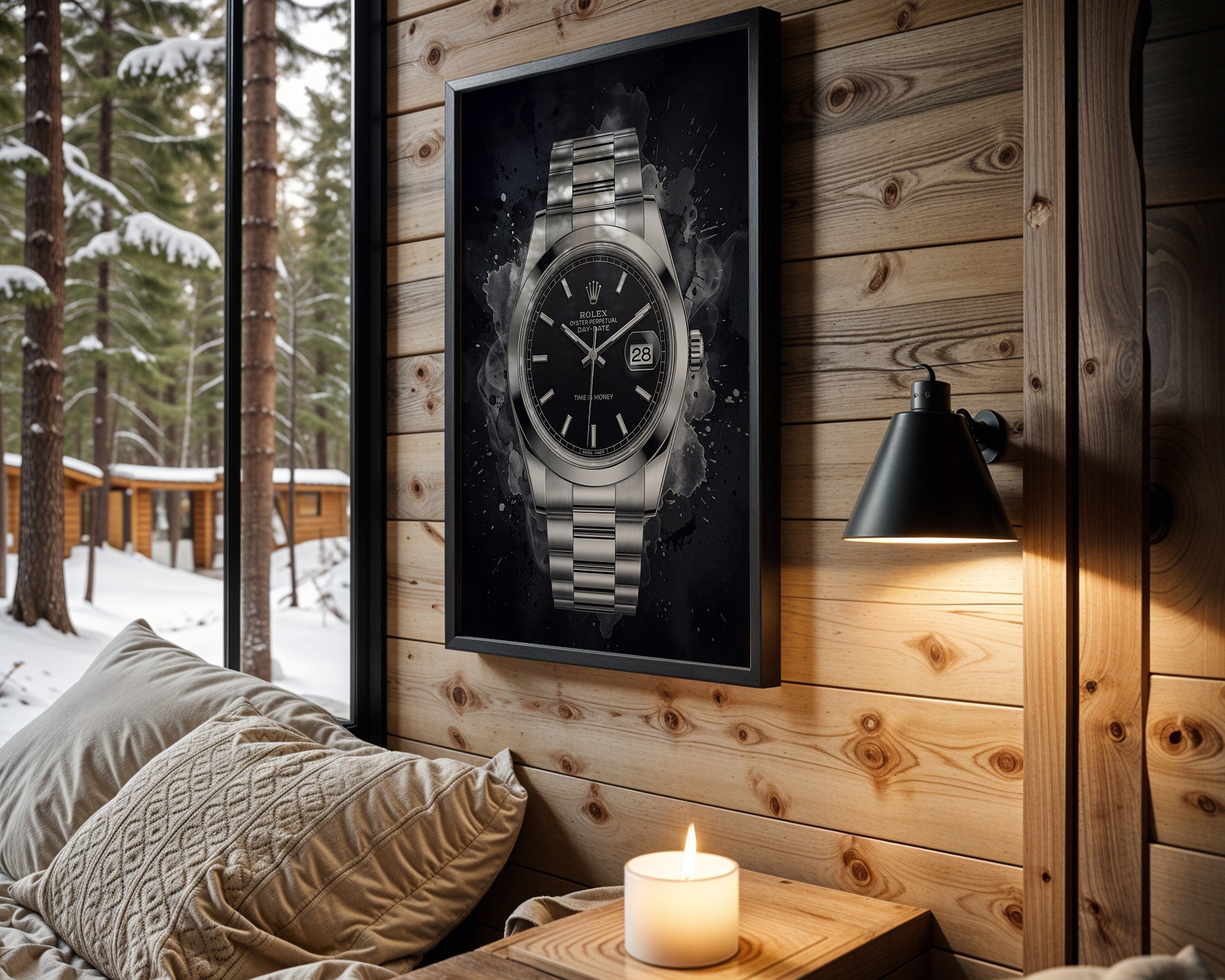 Rolex Day Date Black