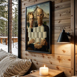 American Gothic Toilet Paper - Wall View