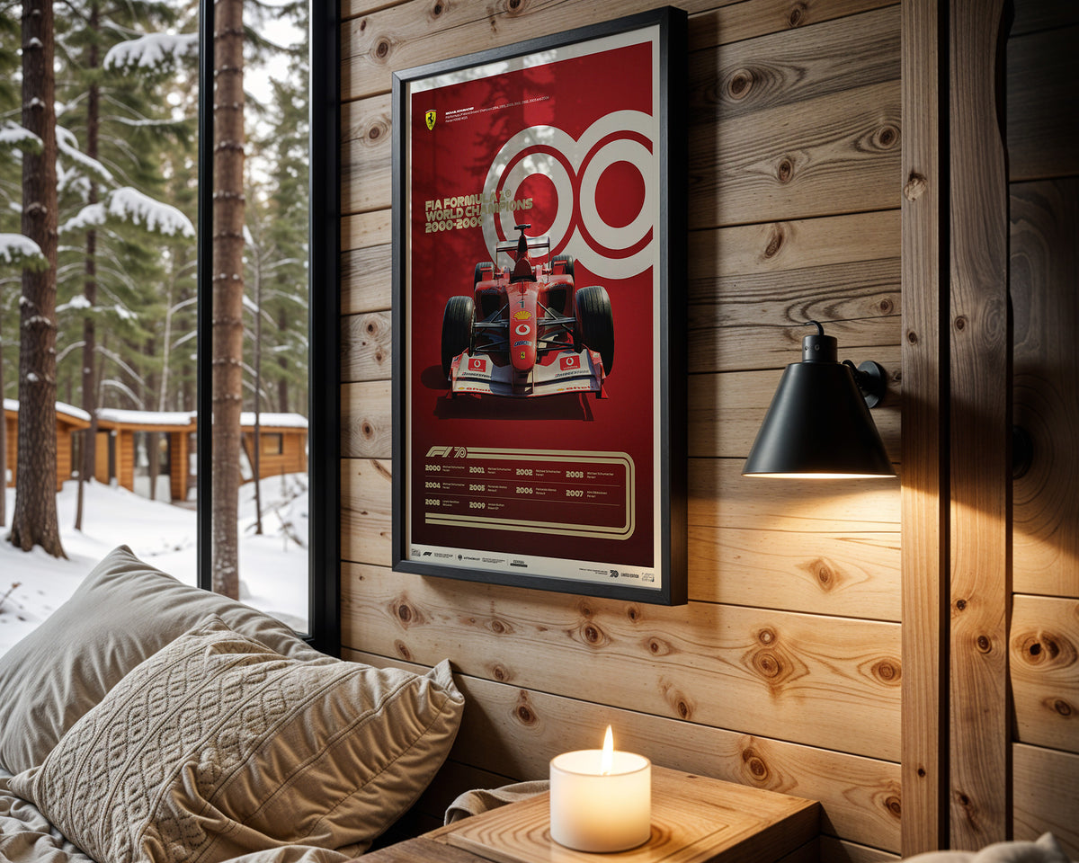 F1 00s Decade - Wall View