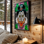 Scrooge LV Money Face - Wall View