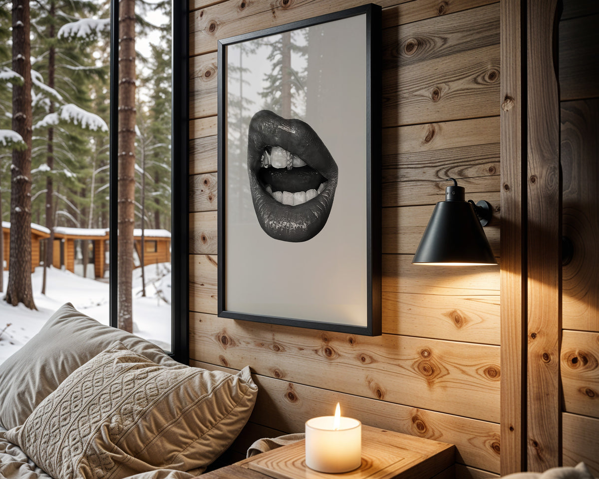 Diamond Kiss wall art product image
