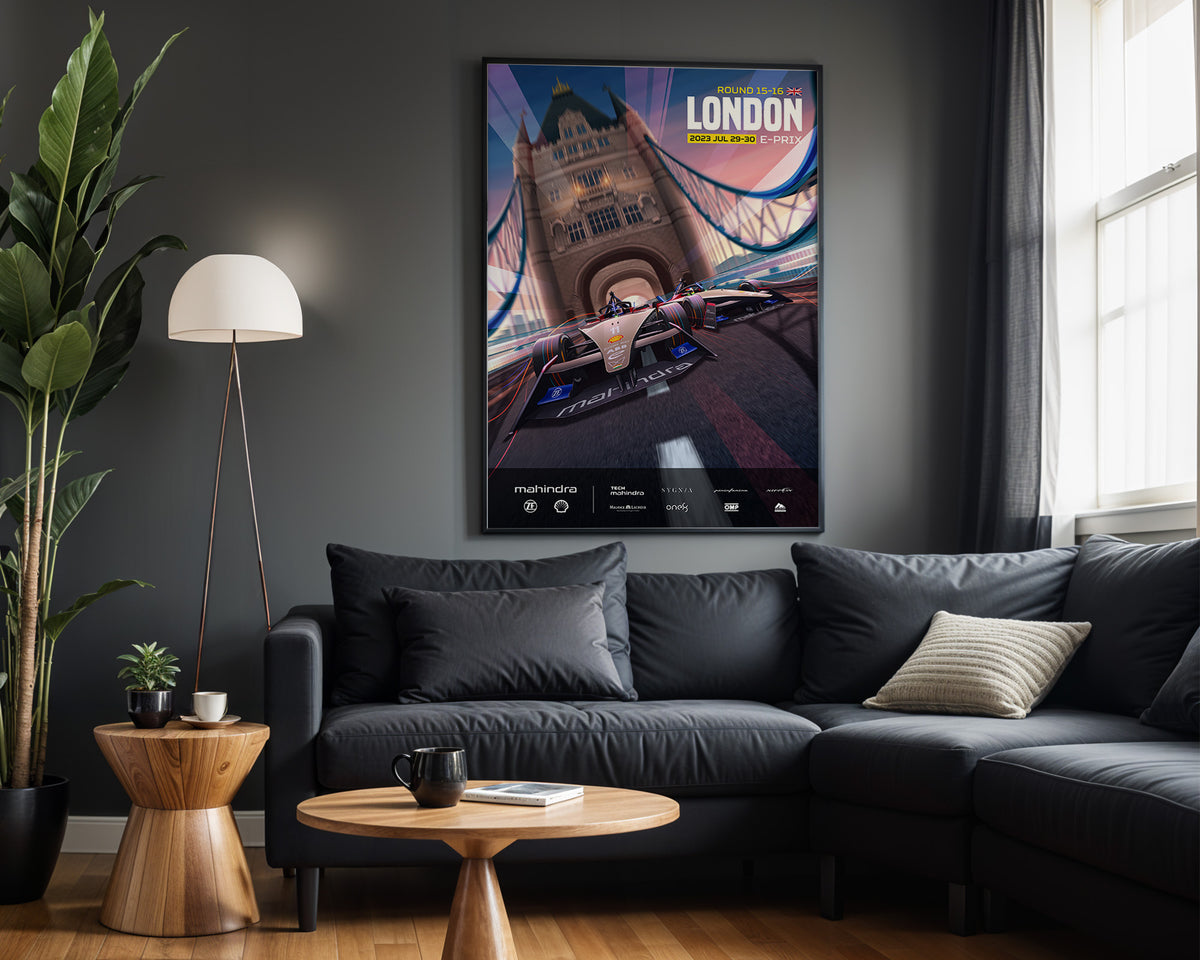 London E-Prix Tower Bridge - Wall View