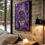 Rolex Submariner Purple Graffiti