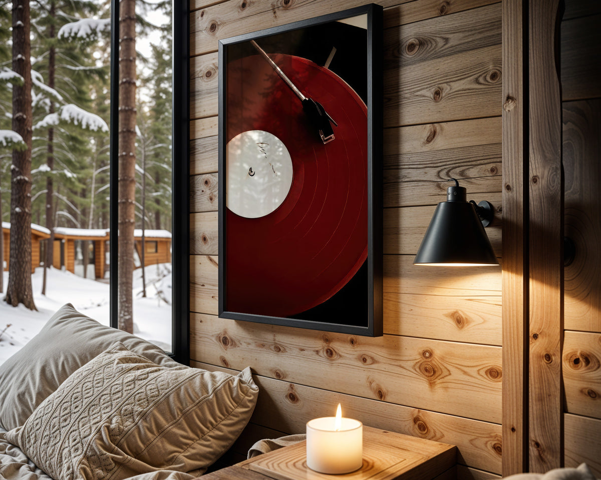 Red Record wall art product image
