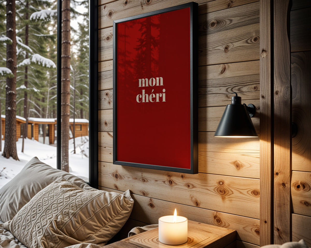 Mon Chéri wall art product image