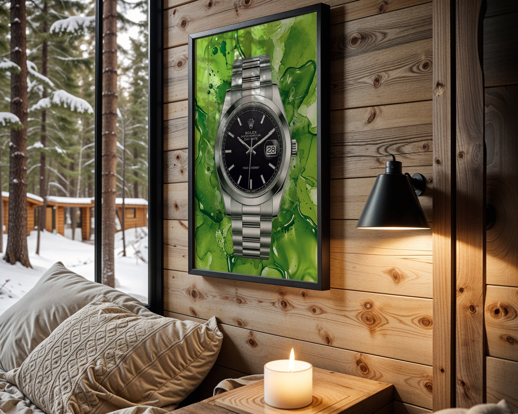 Rolex Day Date Green