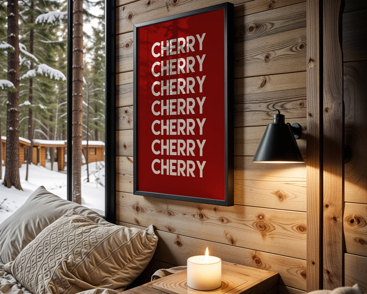 Double Cherry wall art product image