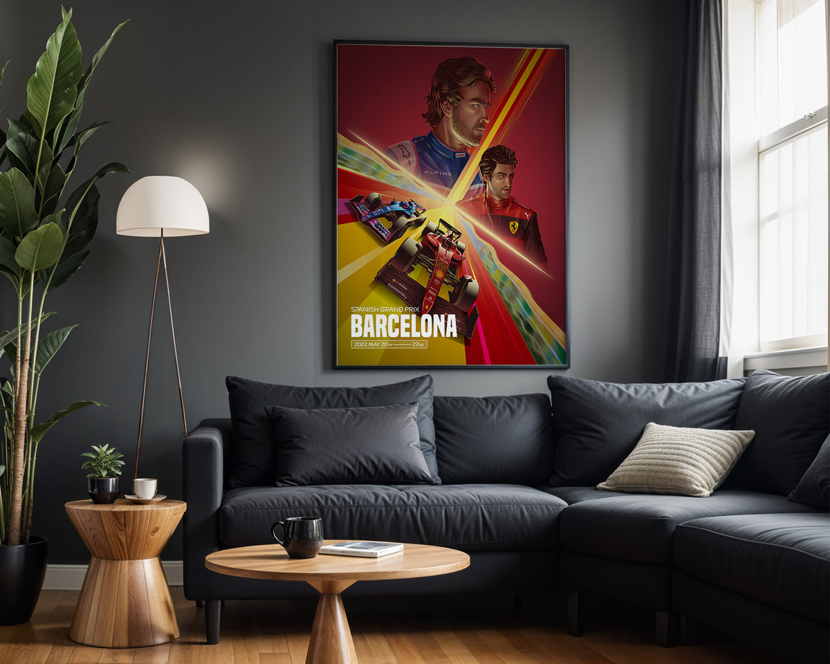 Barcelona Spanish GP - Wall View