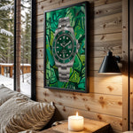 Rolex Submariner Green Graffiti