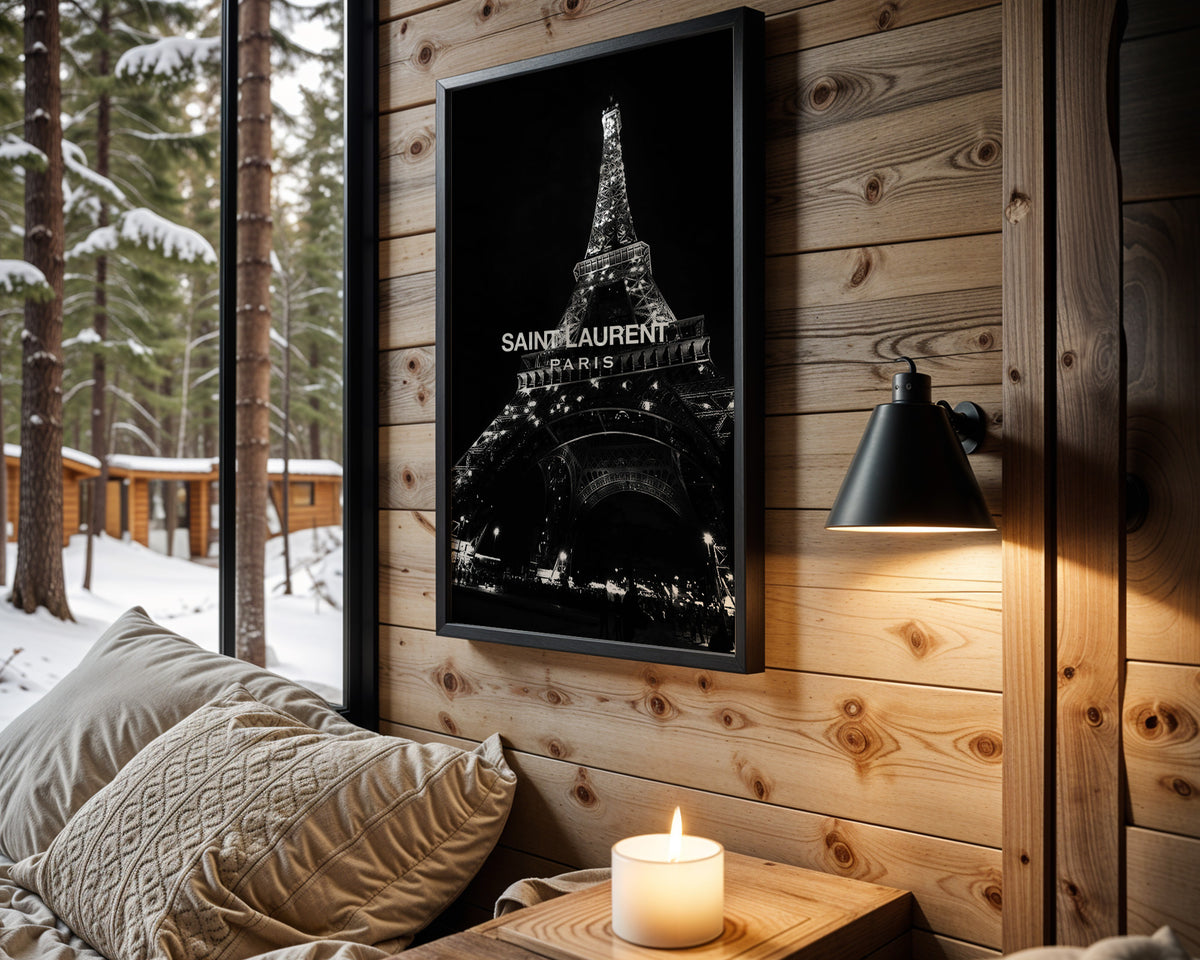 Paris in Black wall art product image