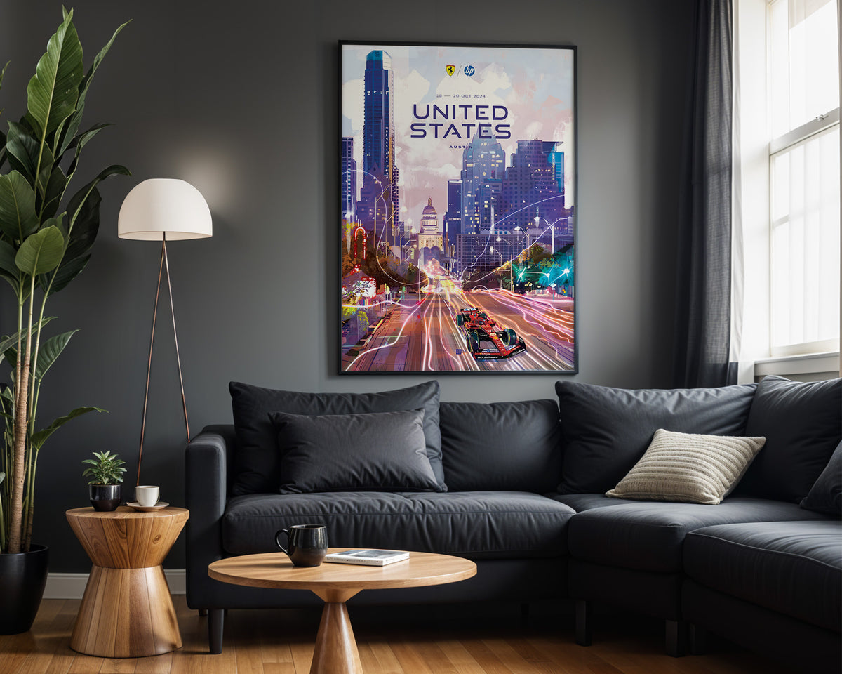 United States GP Austin - Wall View