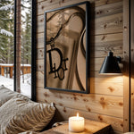 Charm in Gold wall art product image