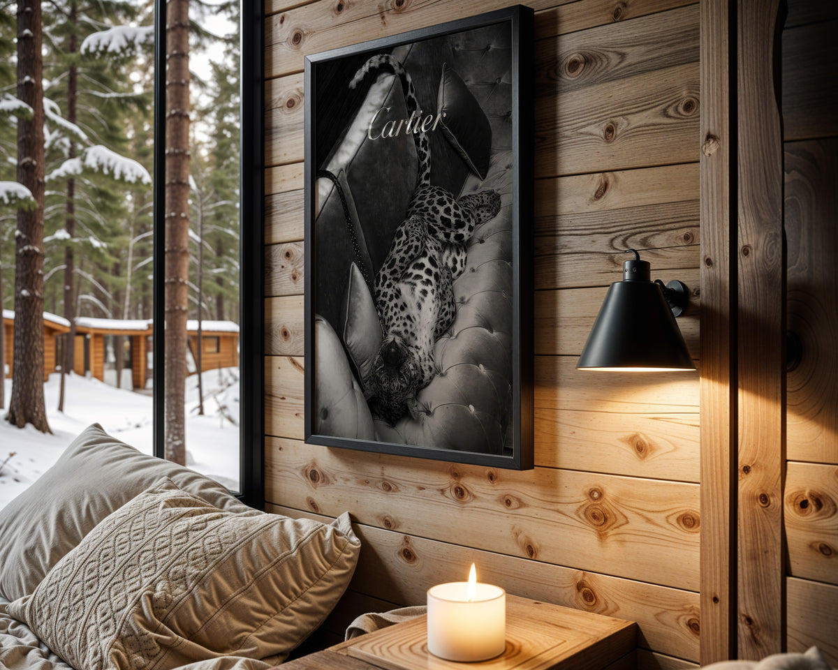 Cat on the Couch wall art product image