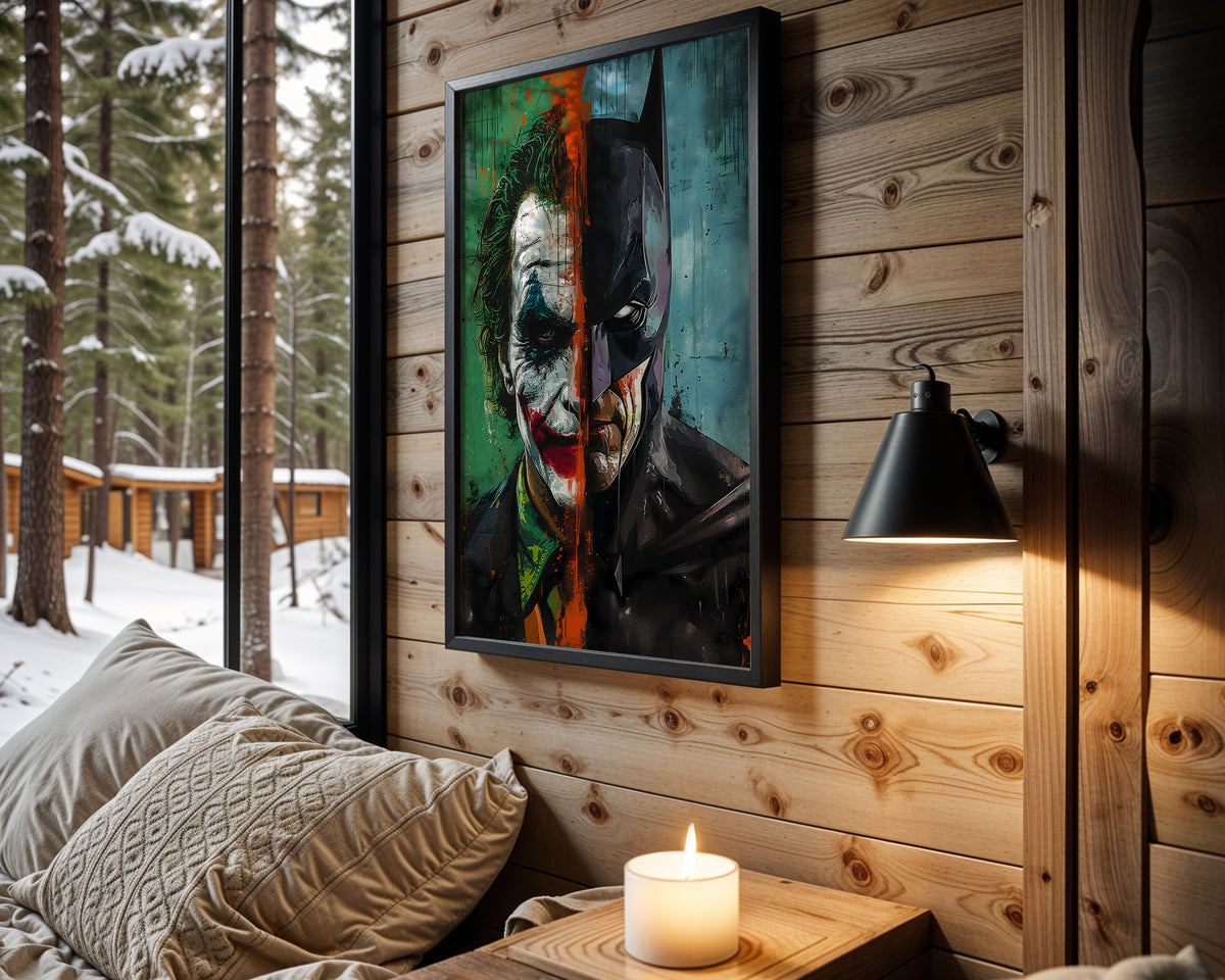 Joker Batman Teal - Wall View