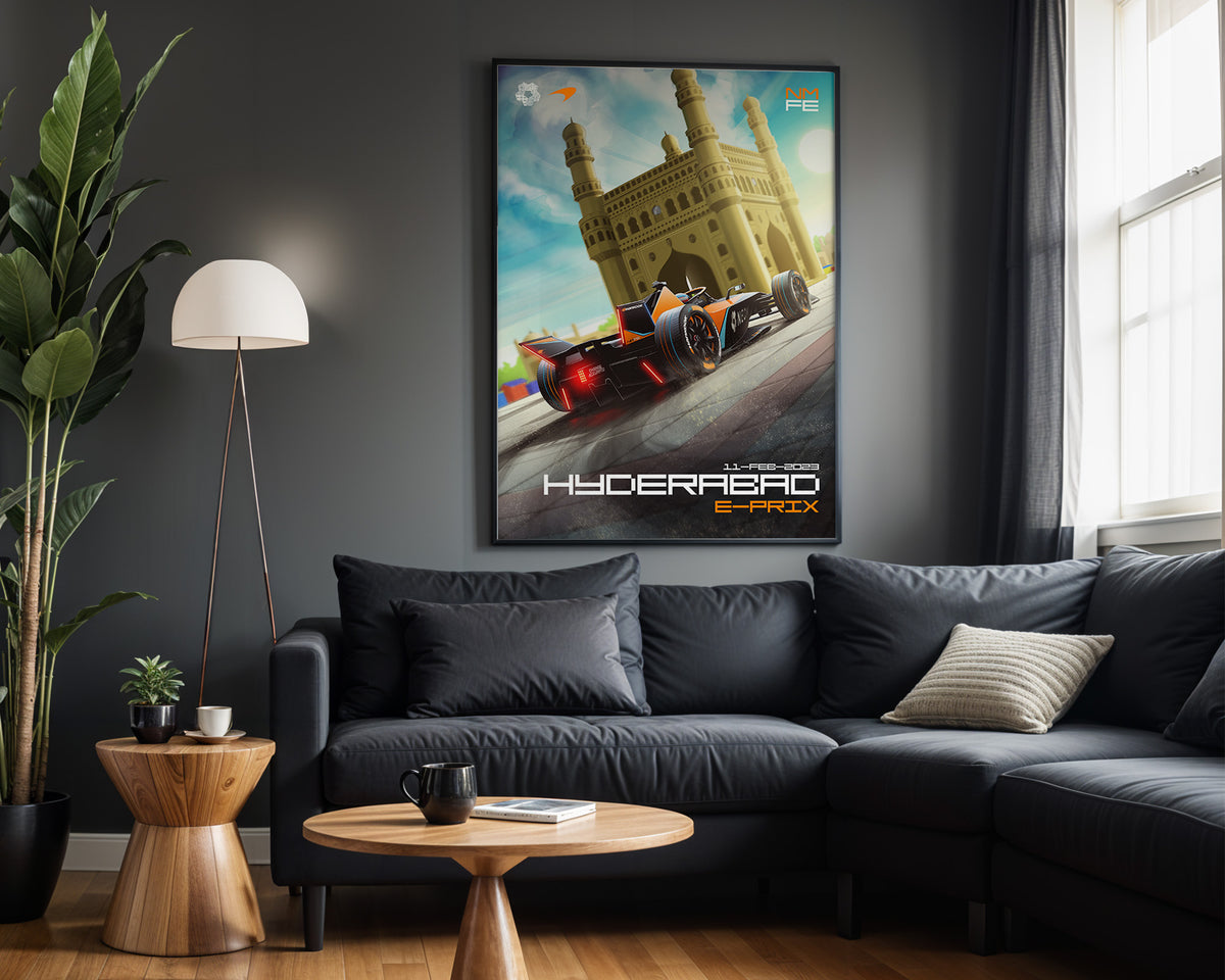 Hyderabad E-Prix Charminar - Wall View