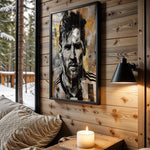 Messi Portrait - Wall View