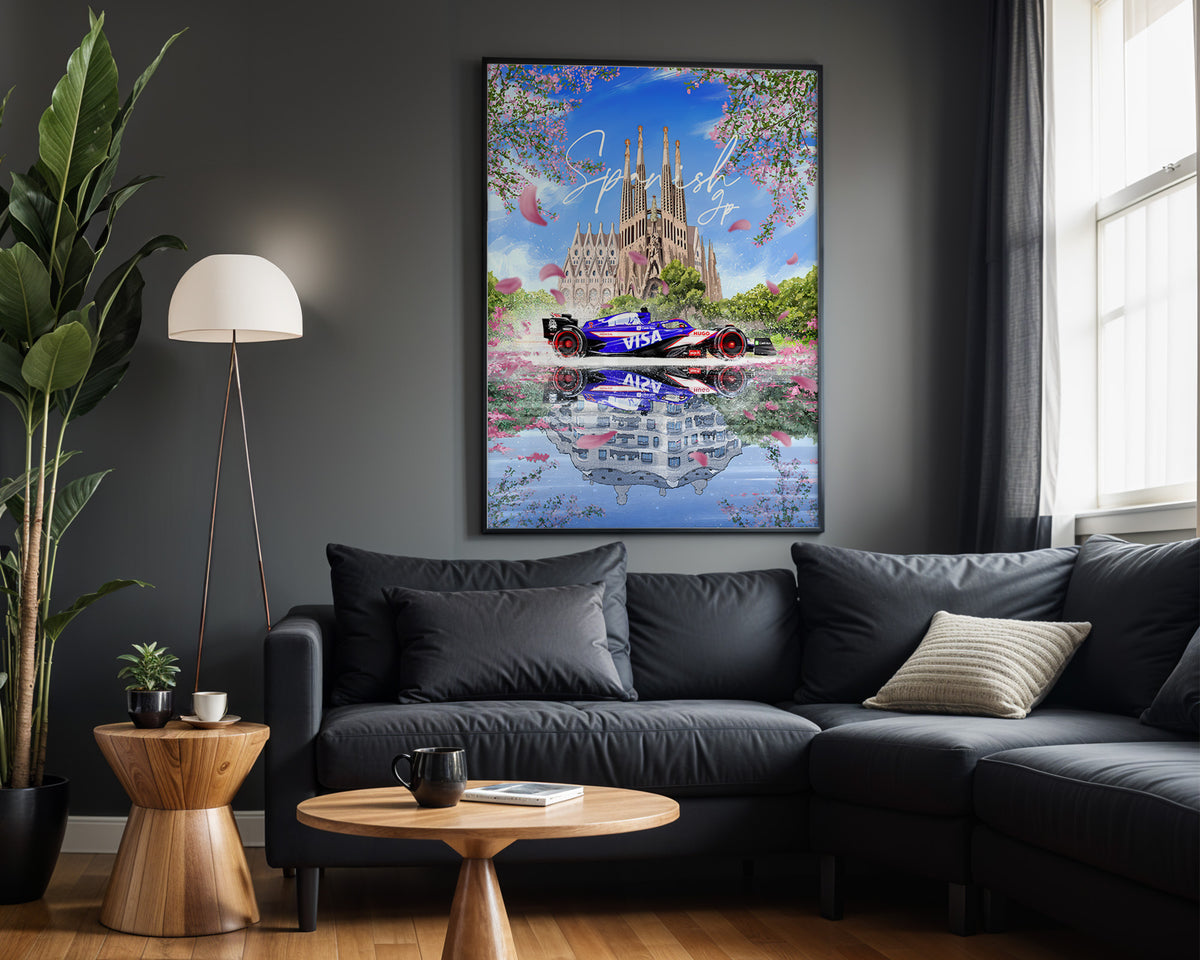 Spanish GP Sagrada Familia - Wall View
