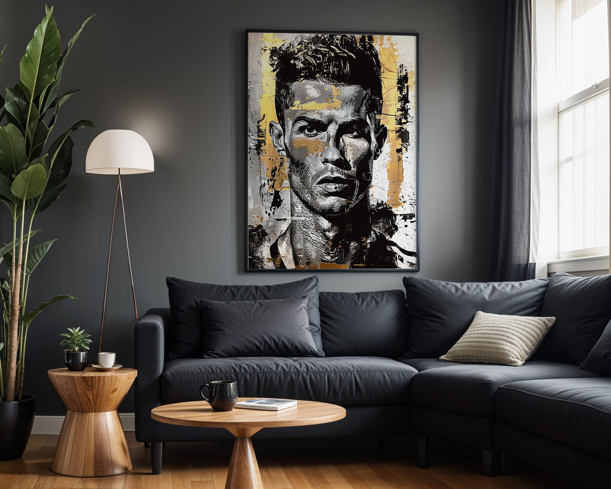 Ronaldo Portrait - Detail View