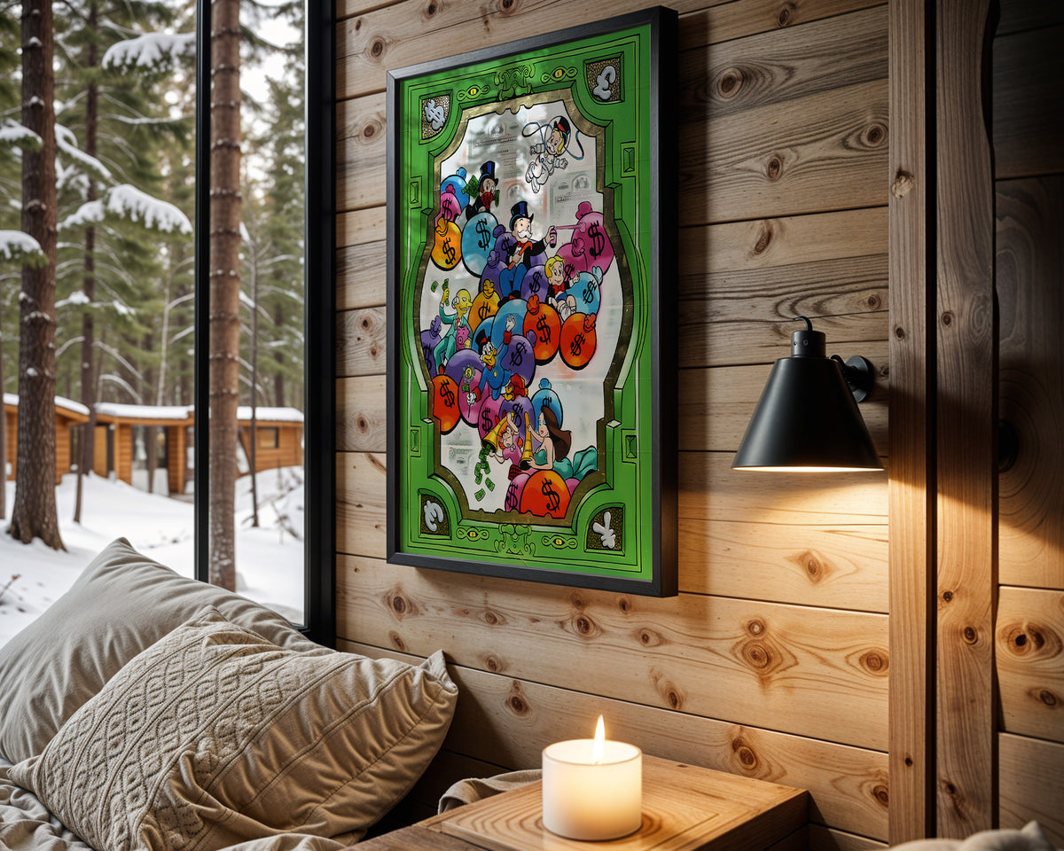 Mickey Memorabilia Mosaic - Wall View