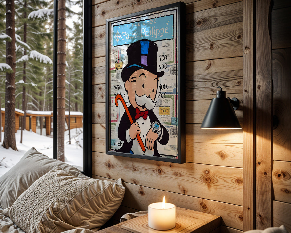 Patek Philippe Monopoly - Wall View