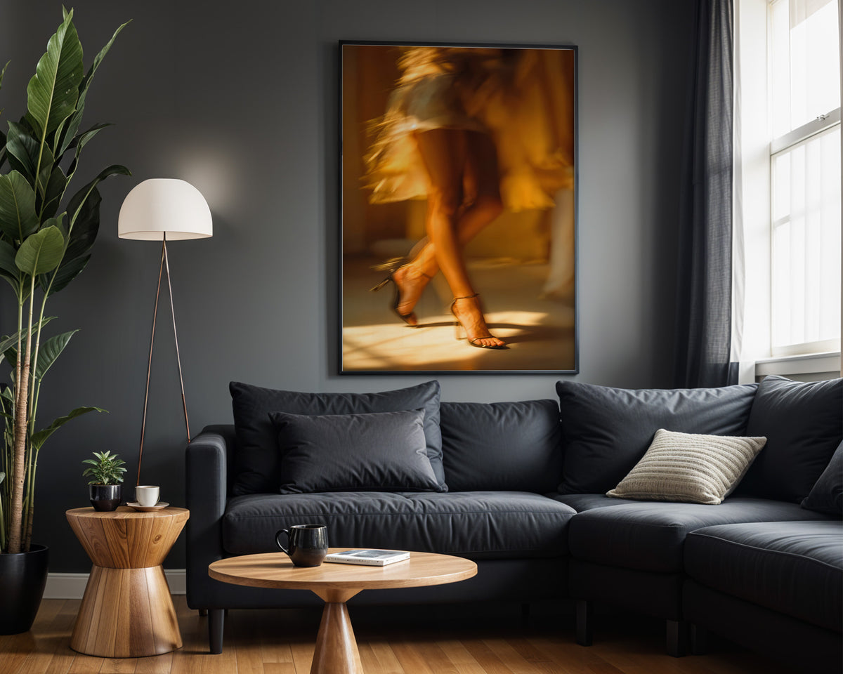Golden Hour Walk wall art alternate product image