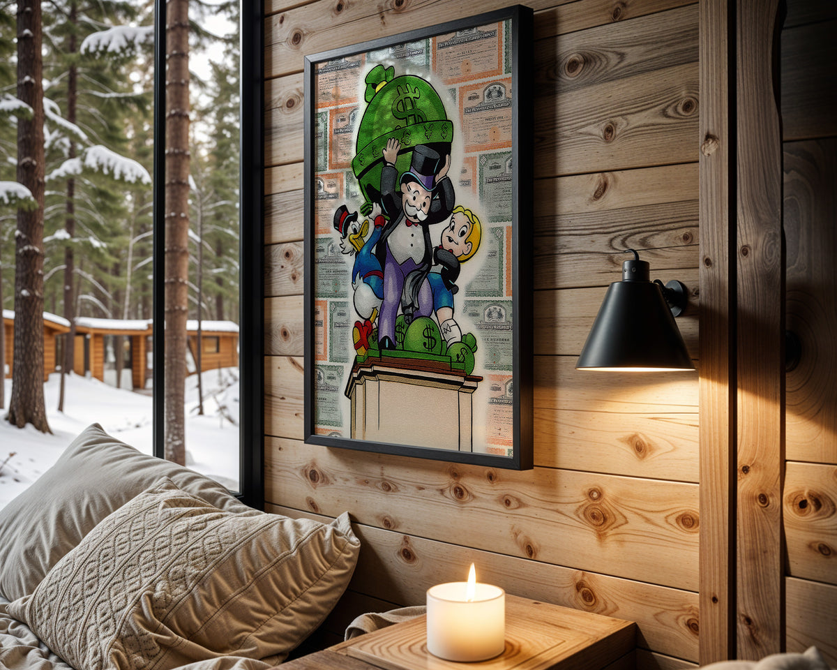 Monopoly Duo Throne - Wall View