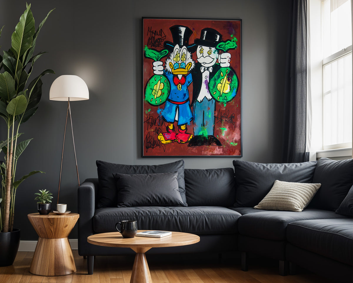 Scrooge Monopoly Duo - Detail View