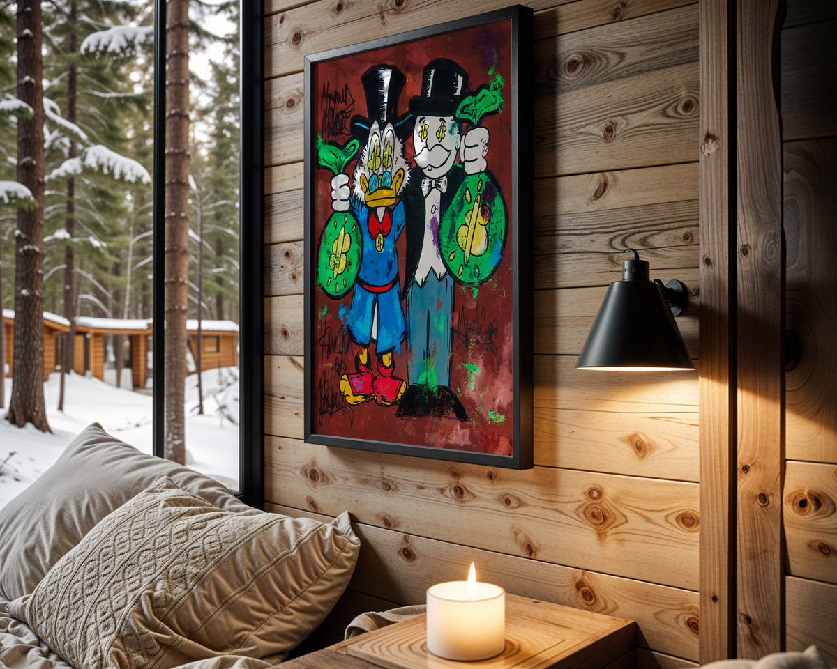 Scrooge Monopoly Duo - Wall View
