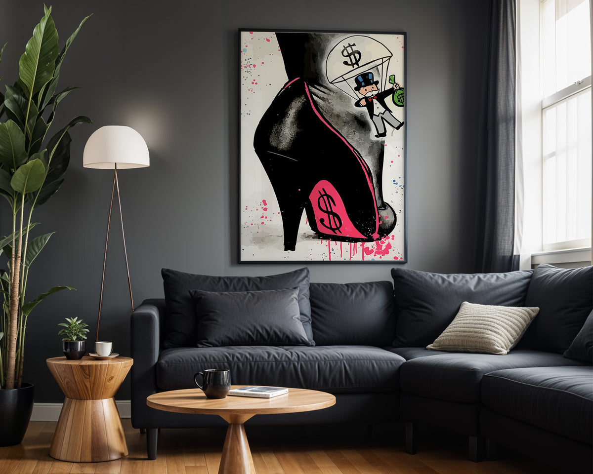 Stiletto Heel Monopoly - Detail View