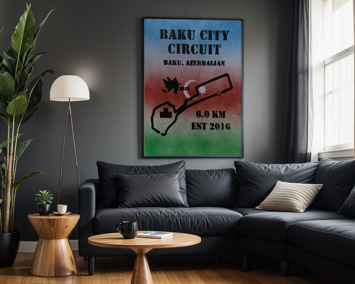 Baku City Circuit - Alt Wall View