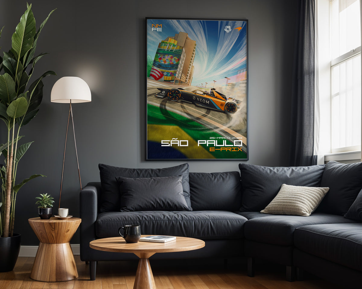 Sao Paulo E-Prix Drift - Wall View