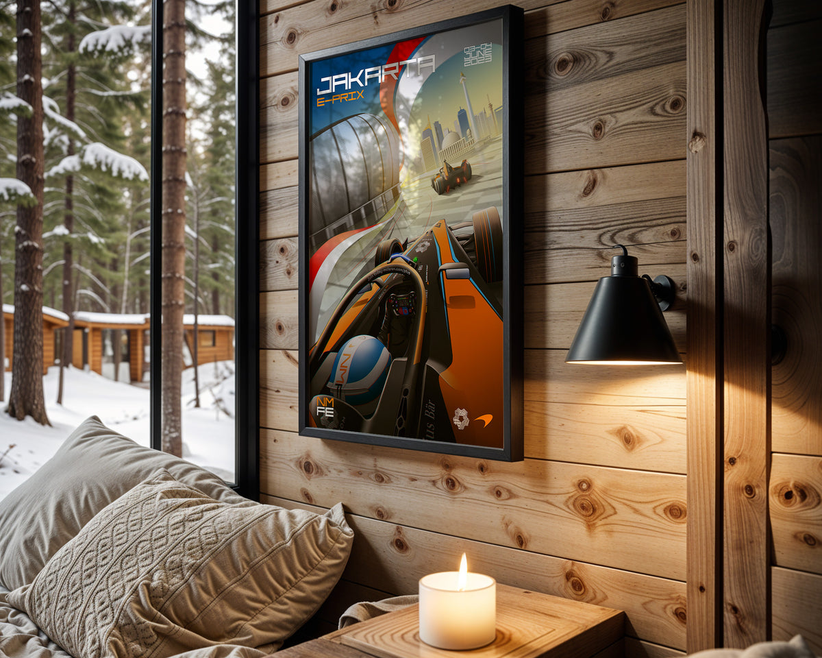 Jakarta E-Prix - Alt Wall View