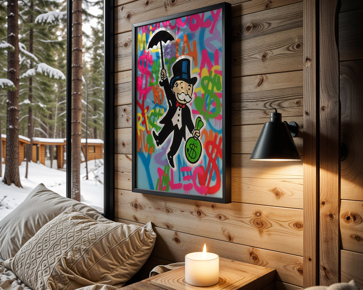 Monopoly Bat Drop - Wall View