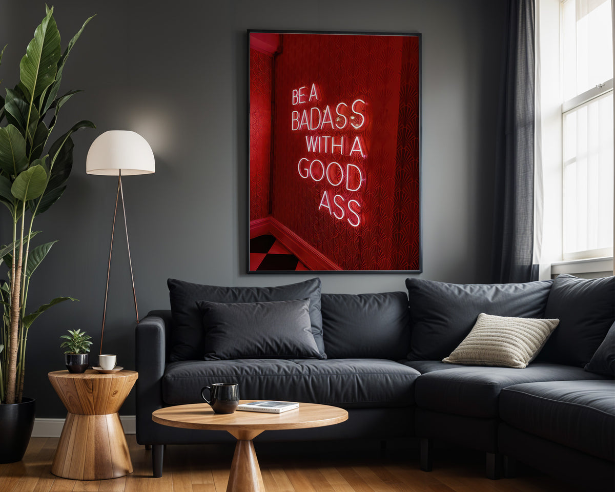 Neon Attitude wall art alternate product image