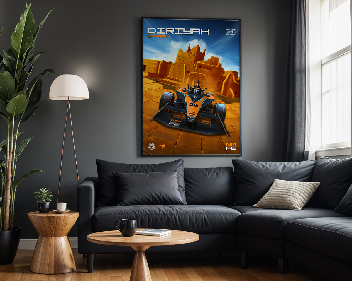 Diriyah E-Prix Fortress - Wall View