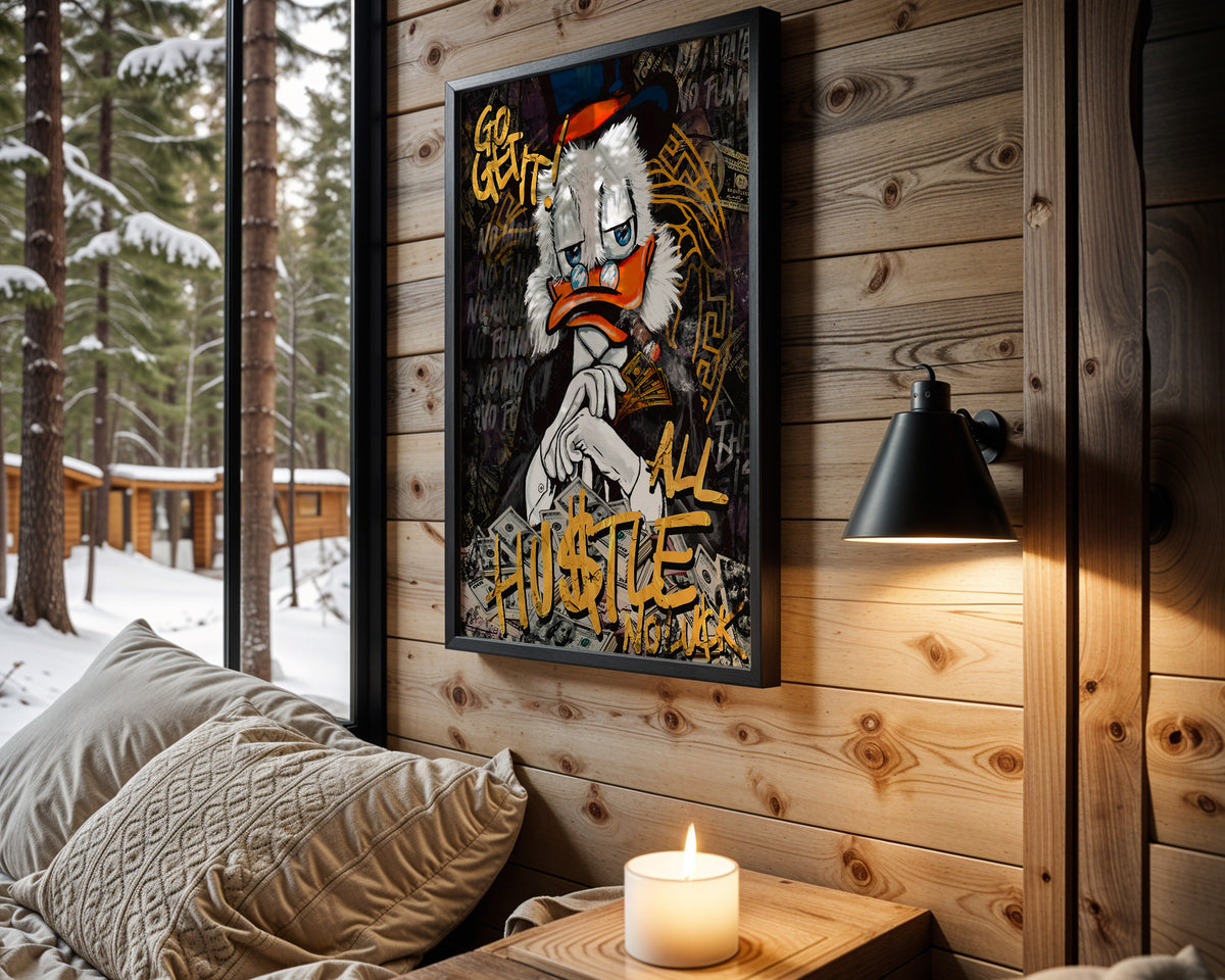 Hustle Or Get Lost - Wall View