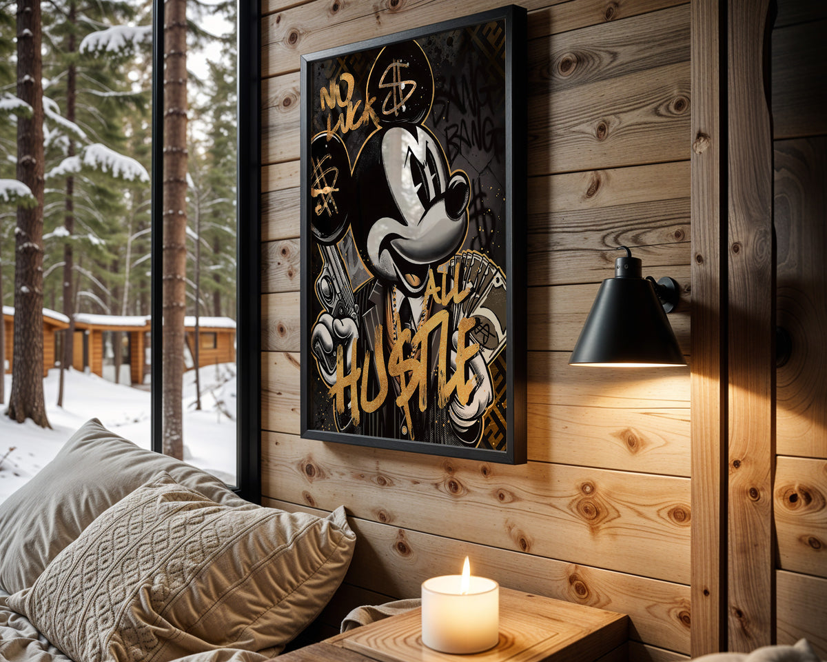All Hustle Mickey - Wall View