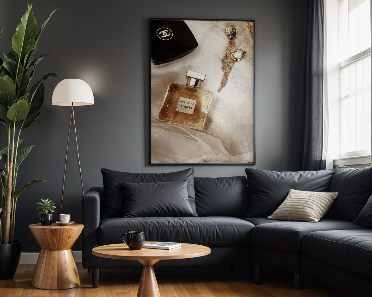 Golden Gabrielle wall art alternate product image