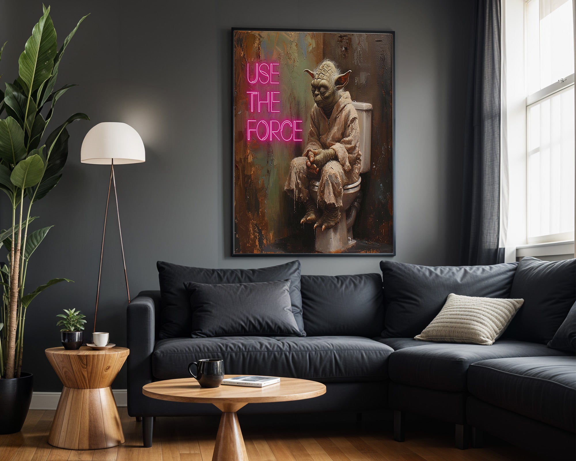 Yoda Use The Force - Alt Wall View
