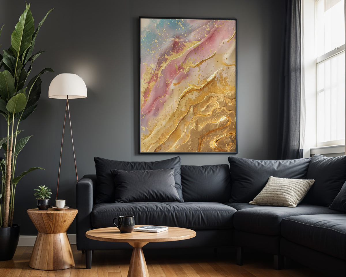 Pink Sky Gold Coast - Alt Wall View