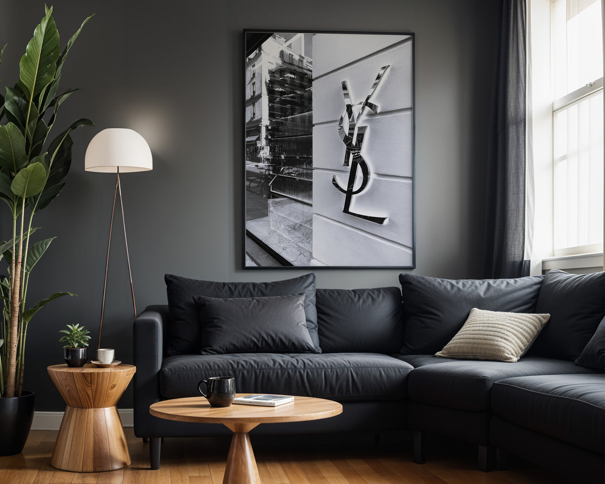The Monogram wall art alternate product image