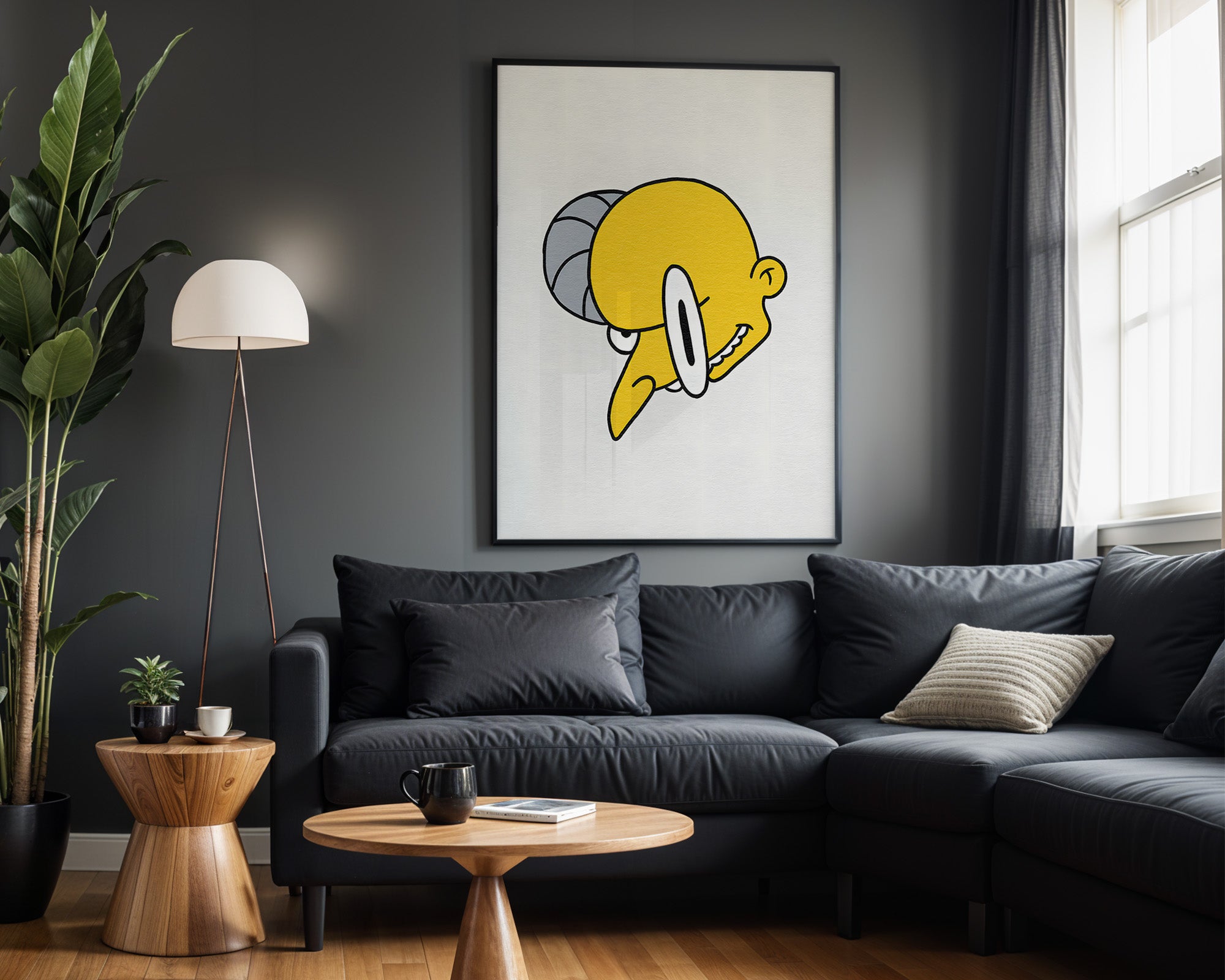 Mr Burns Abstract